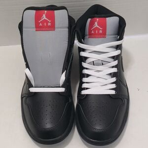 Nike Air Jordan High-Top Sneakers - Black/Gray/Red (Men)